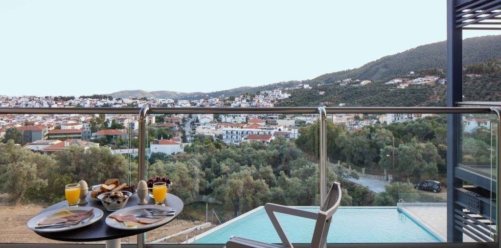 Amira Luxury Suites Skiathos Exterior foto