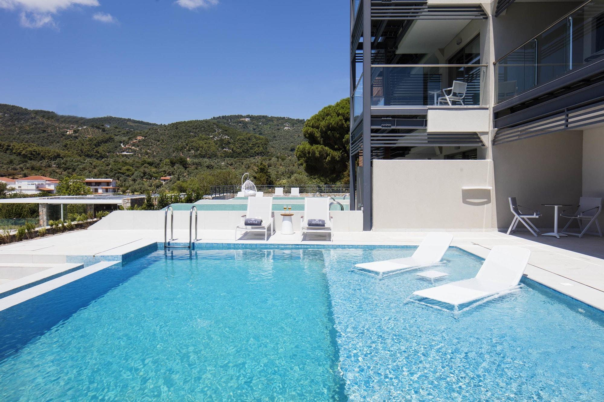 Amira Luxury Suites Skiathos Exterior foto