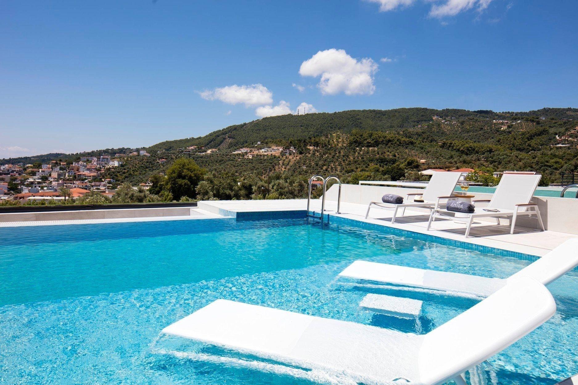 Amira Luxury Suites Skiathos Exterior foto